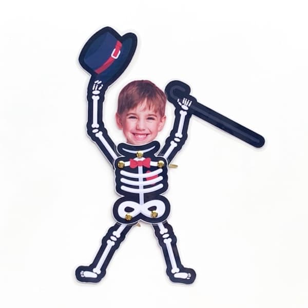 Skeleton Photo Puppet - CHANAFAVORS